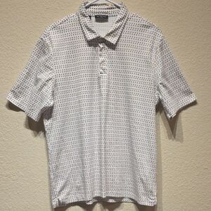 Saks Fifth Avenue Modern Short Sleeve Polo – Unique Design, Size XL

Upgrade you
